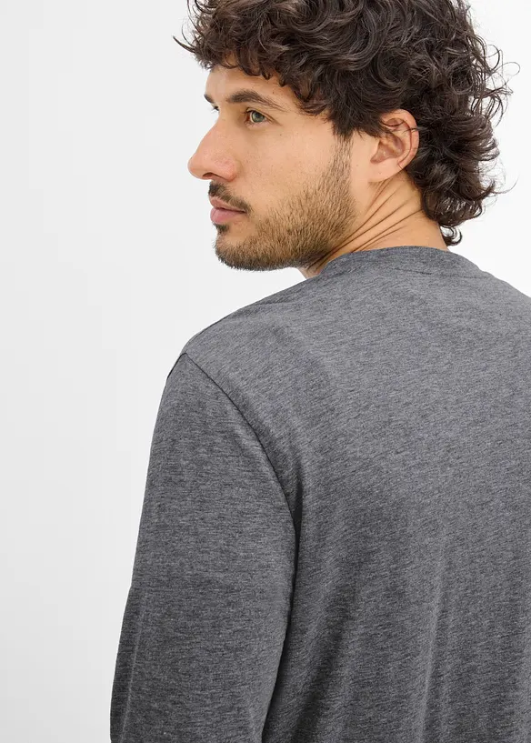 L&aring;ng&auml;rmad T-shirt (2-pack), bonprix