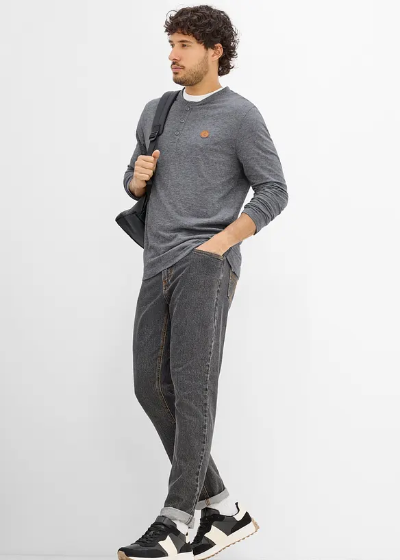 L&aring;ng&auml;rmad T-shirt (2-pack), bonprix