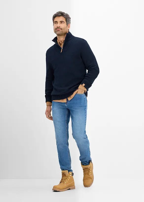 Tr&ouml;ja med krage, Regular Fit, bonprix