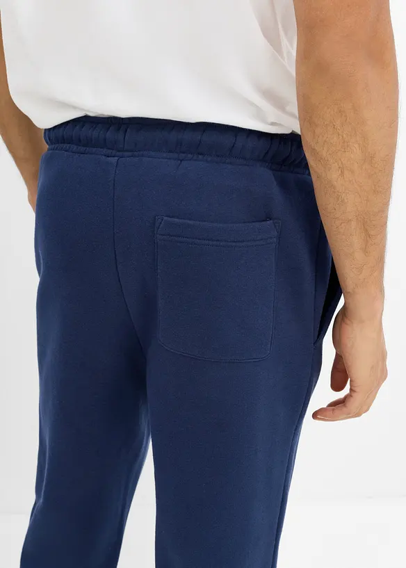 Joggingbyxa av stabilt material med polyuretandetaljer, bonprix