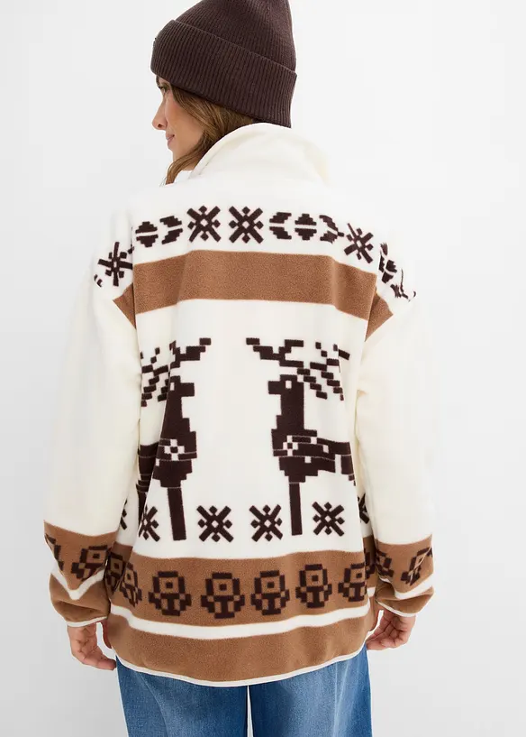 Jacka i teddyfleece, bonprix