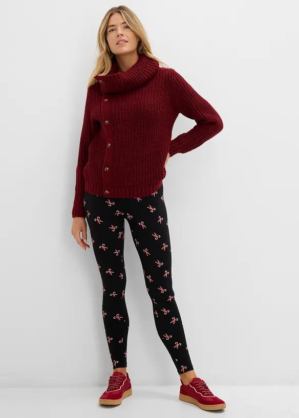 Leggings i ekologisk bomull med stretch, bonprix