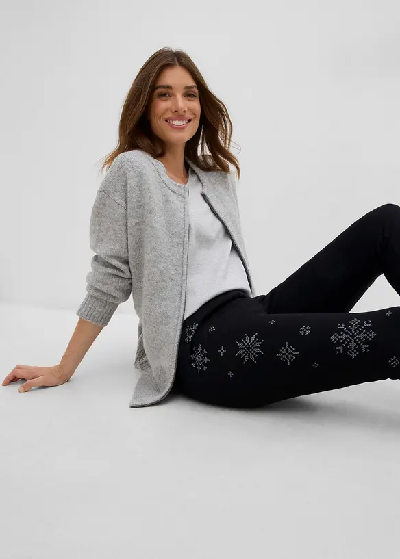 Leggings med teddyfoder, bonprix