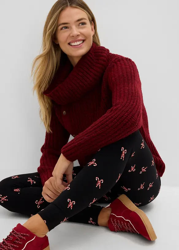 Leggings i ekologisk bomull med stretch, bonprix