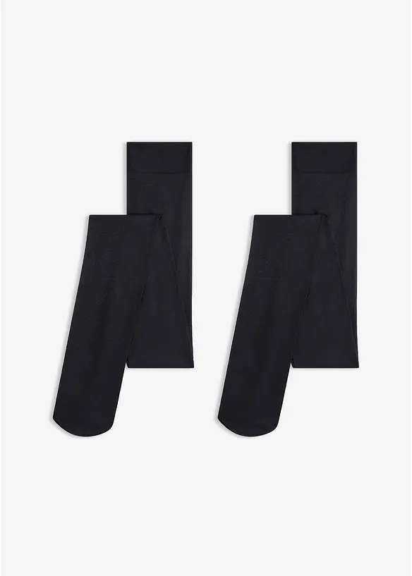 Strumpbyxa, ogenomskinlig, 100 DEN (2-pack), bonprix