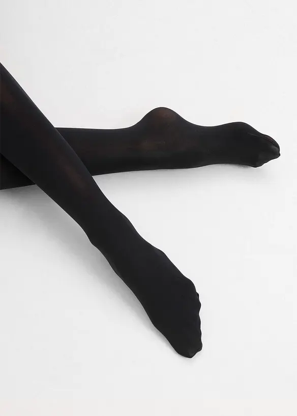 Overknee-strumpbyxa med julmotiv 60 DEN, bonprix
