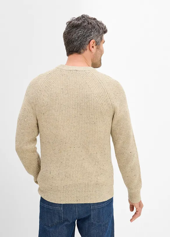 Grovstickad tr&ouml;ja i Regular Fit, bonprix