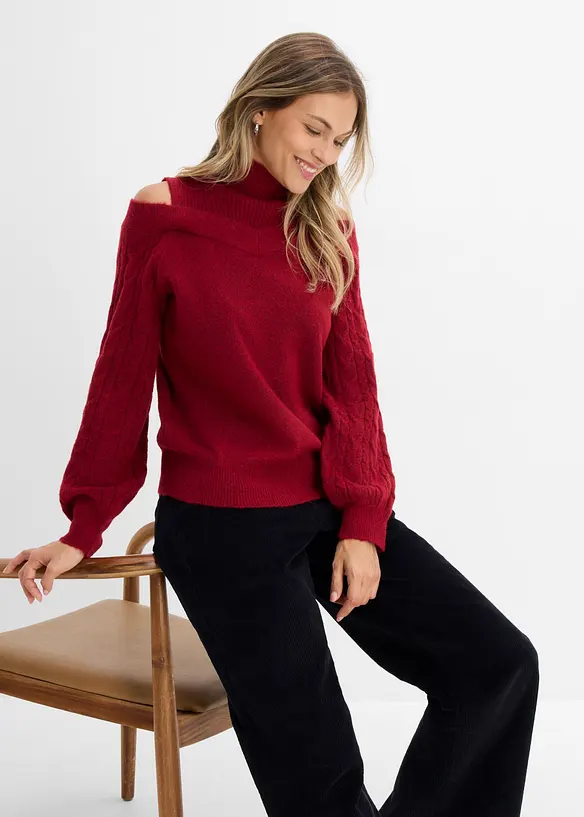 Cold shoulder-tr&ouml;ja, bonprix