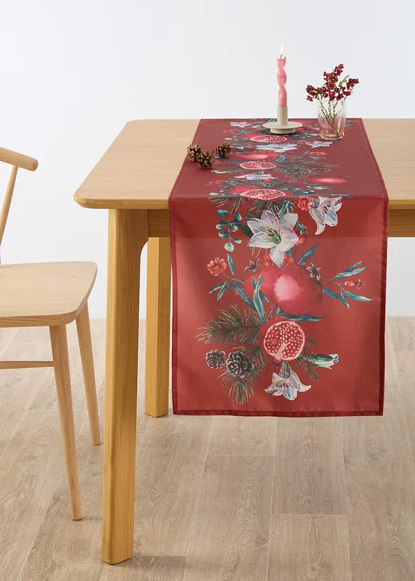 Bordsl&ouml;pare med &aring;tervunnen polyester, vattenavvisande, bonprix