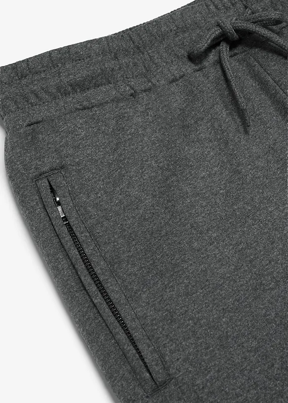 Joggingbyxa med fickor med dragkedja, bonprix