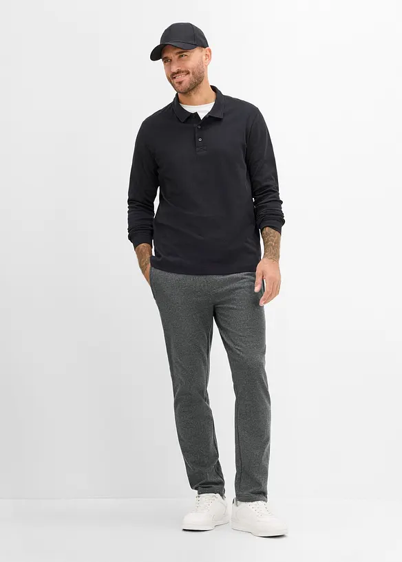 Joggingbyxa med fickor med dragkedja, bonprix