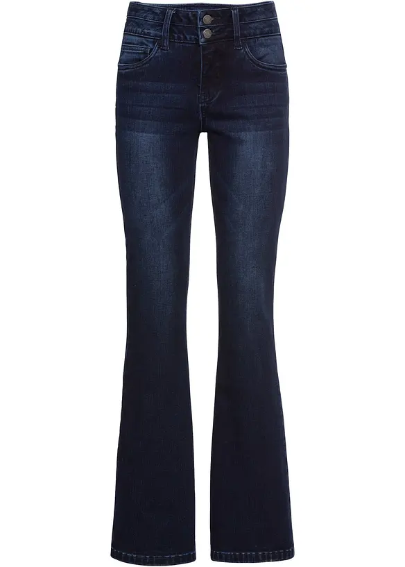 Bootcut Jeans High Waist, Shaping, bonprix