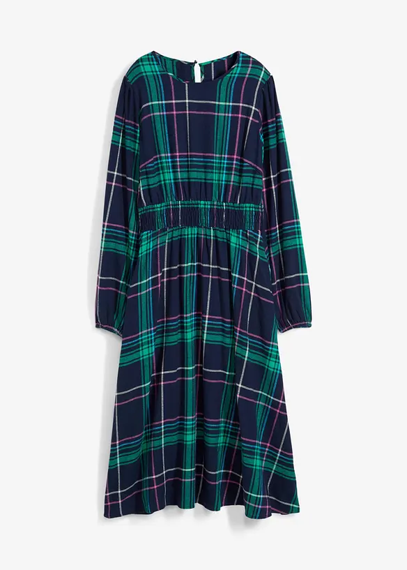 Kl&auml;nning i bomullsflanell, bonprix
