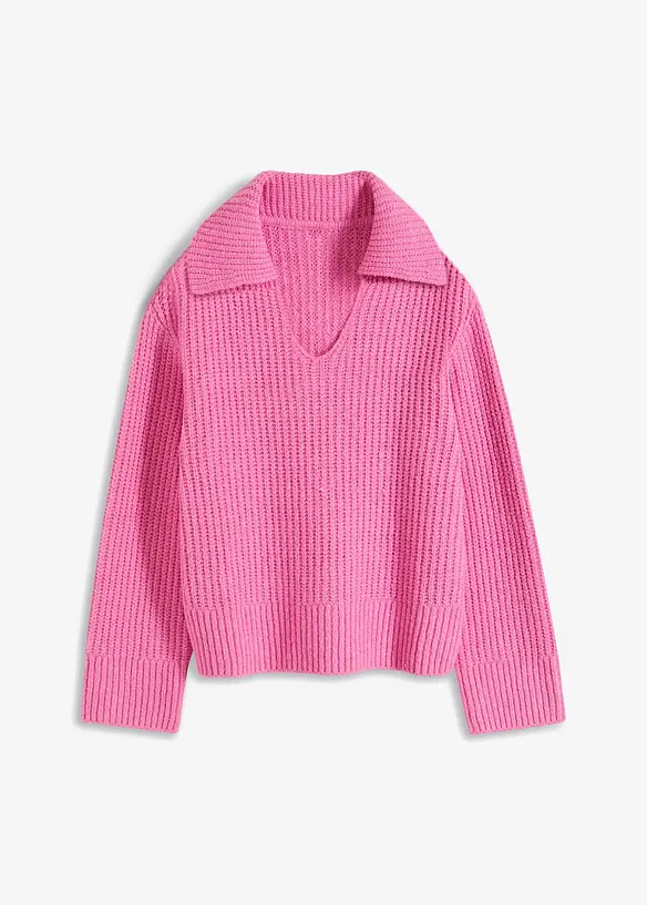 Ribbstickad tr&ouml;ja, bonprix
