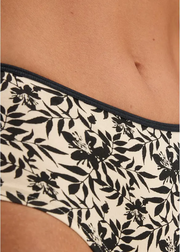 Maxihipstertrosa (4-pack) med ekologisk bomull, bonprix