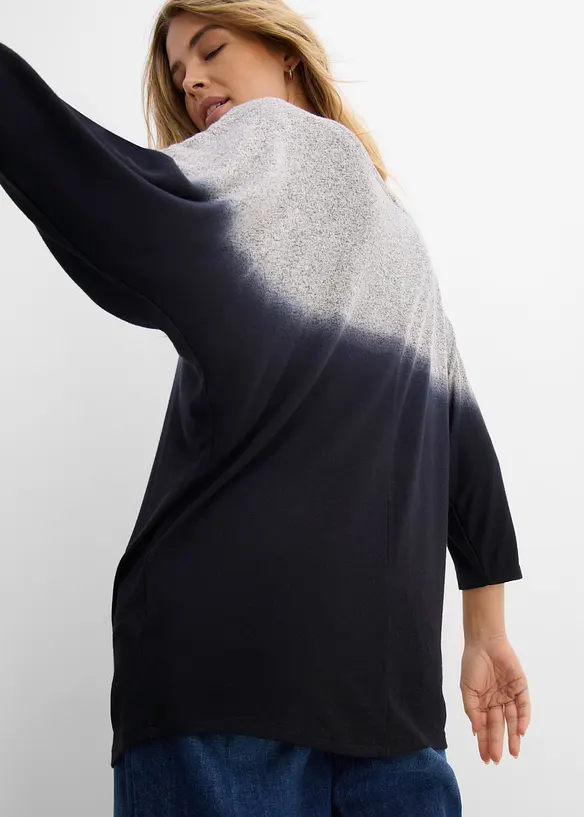 Oversizetopp med olika nyanser, bonprix