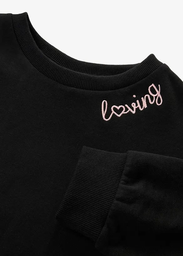 Sweatshirtkl&auml;nning i oversizemodell, bonprix