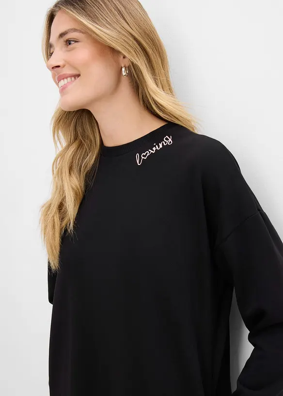 Sweatshirtkl&auml;nning i oversizemodell, bonprix