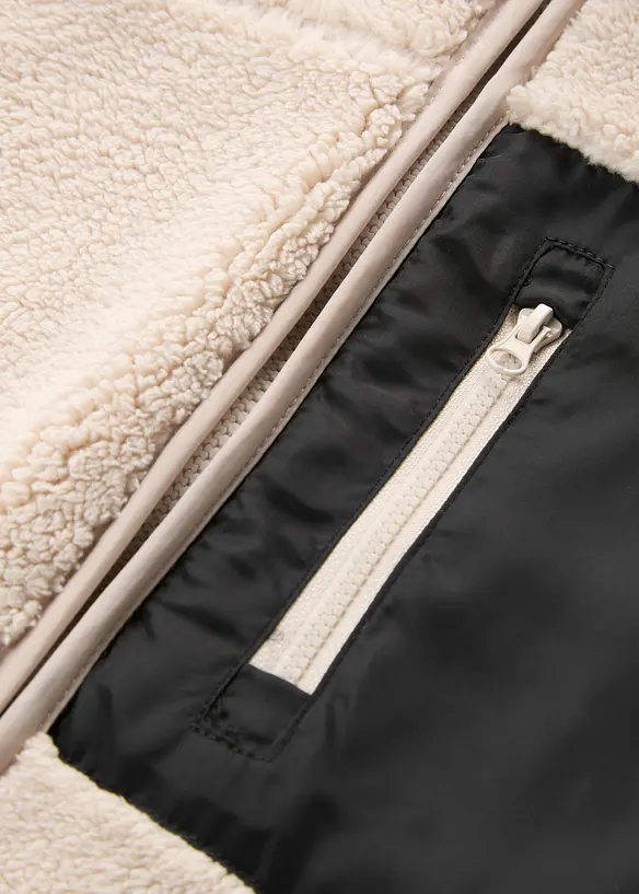 Jacka i teddyfleece, bonprix