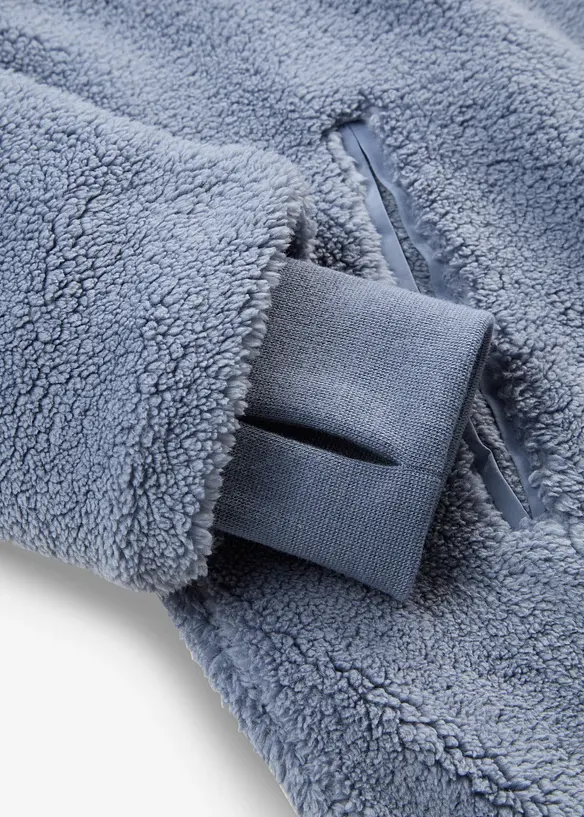 Jacka i teddyfleece, bonprix