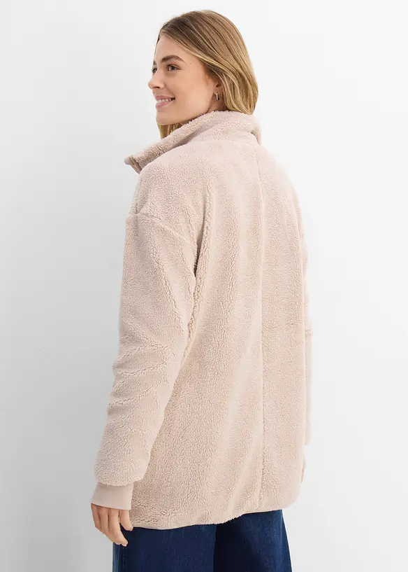 Jacka i teddyfleece, bonprix