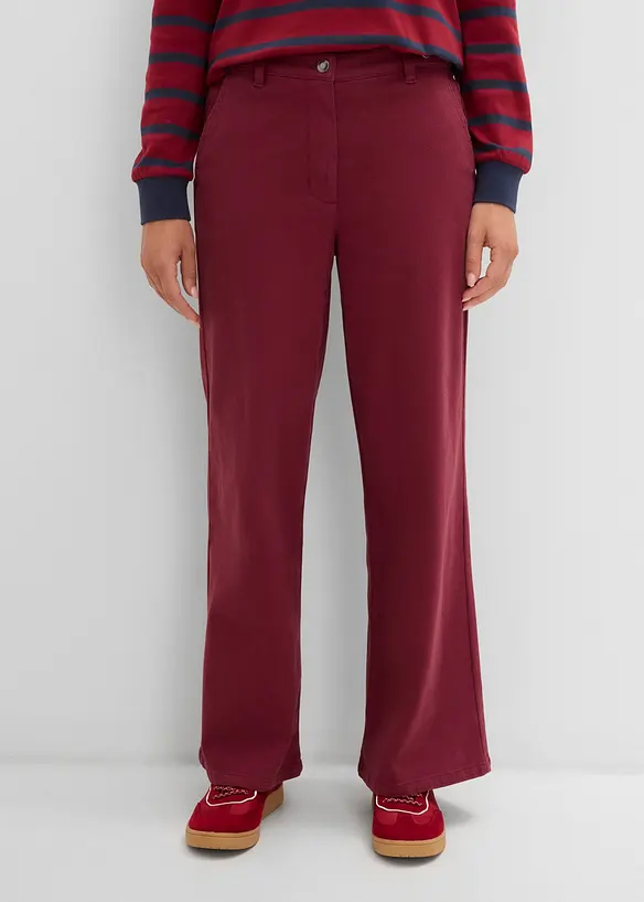 Twillbyxa i bomullsstretch, bonprix