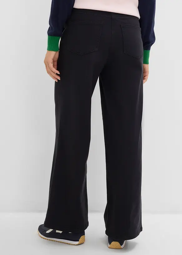 Twillbyxa i bomullsstretch, bonprix