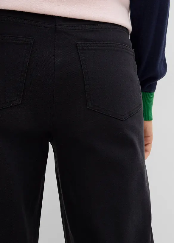 Twillbyxa i bomullsstretch, bonprix