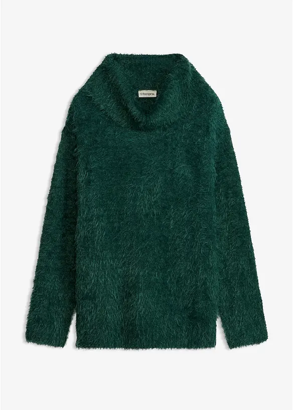 Polotr&ouml;ja i mjukt fj&auml;dergarn, bonprix