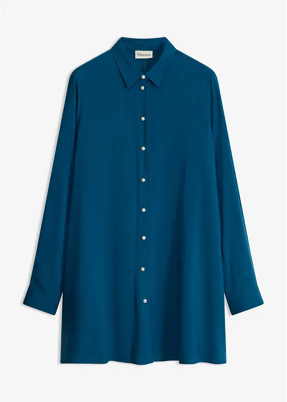 L&aring;ng blus i viskos, bonprix
