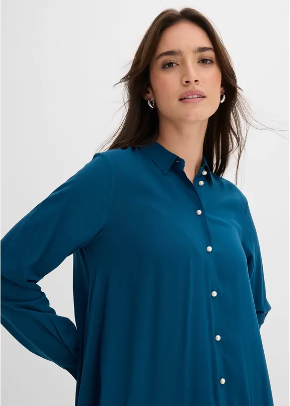 L&aring;ng blus i viskos, bonprix