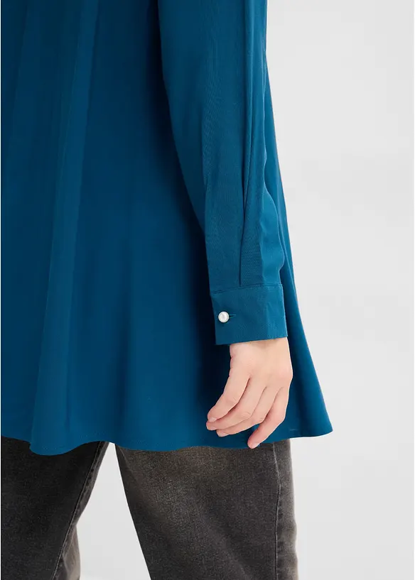 L&aring;ng blus i viskos, bonprix