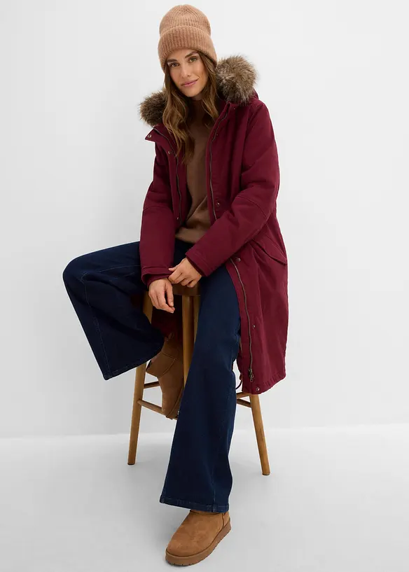 Vadderad parkas, bonprix