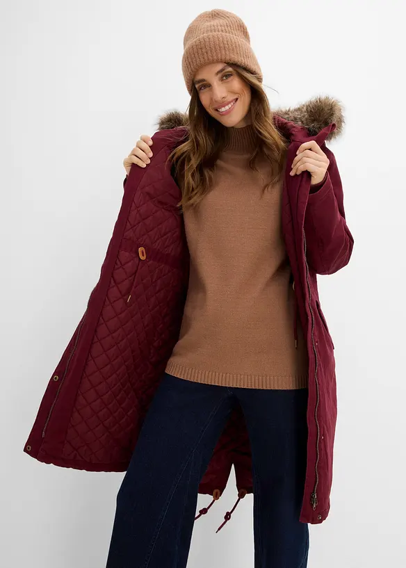 Vadderad parkas, bonprix