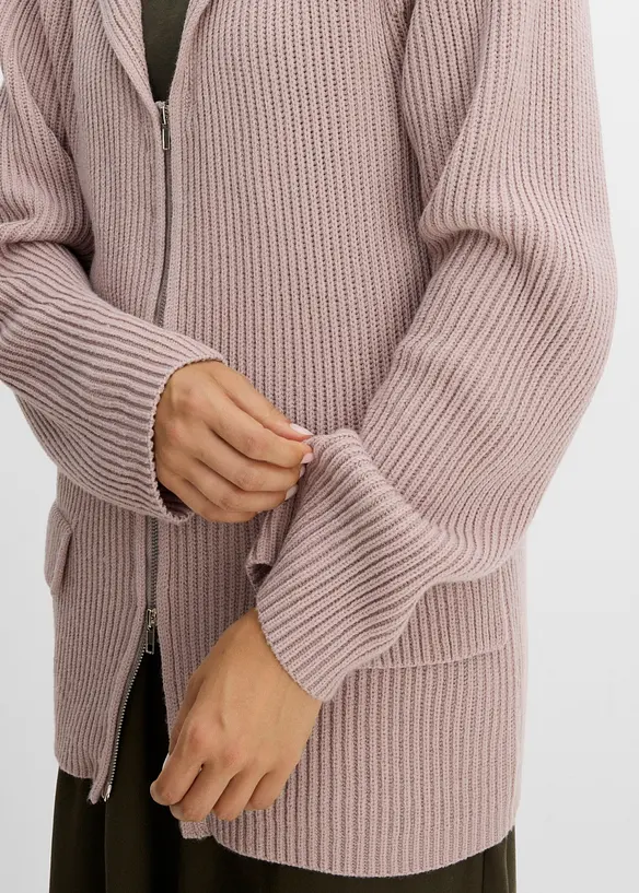 Cardigan i viskosmix, bonprix