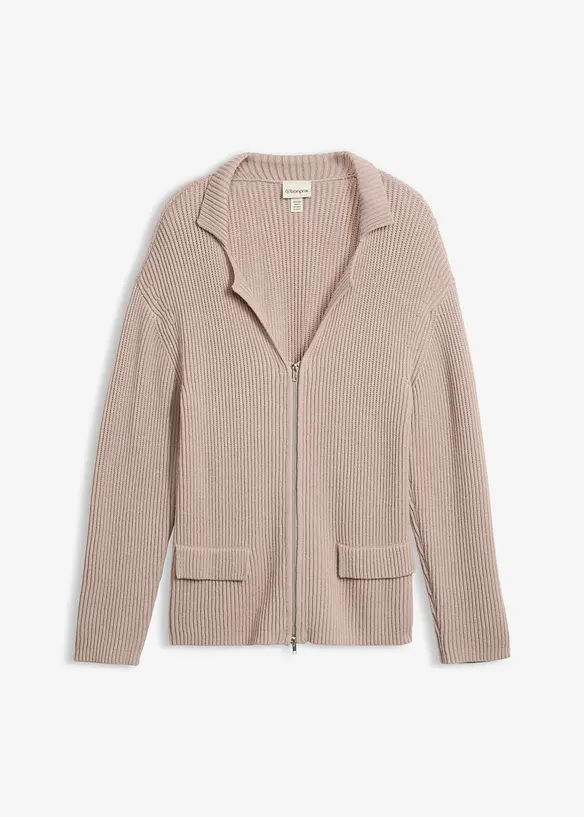 Cardigan i viskosmix, bonprix