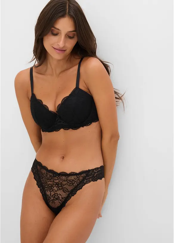 Braziliantrosa i spets, bonprix