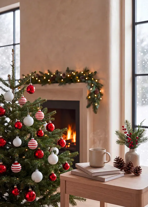 Julgranskulor (26 delar), bonprix