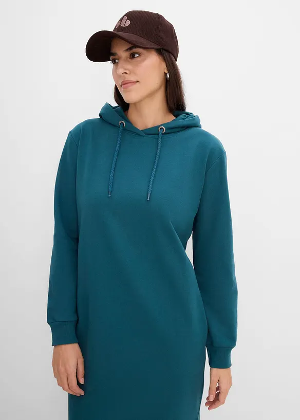 Sweatshirtkl&auml;nning med huva, bonprix