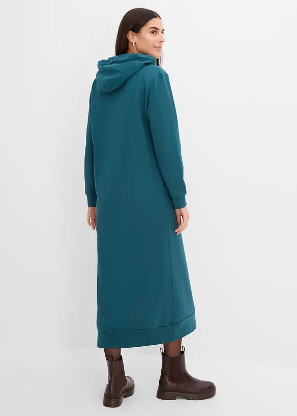 Sweatshirtkl&auml;nning med huva, bonprix