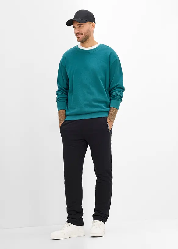 Joggingbyxa med v&auml;rmande fleecefoder, bonprix