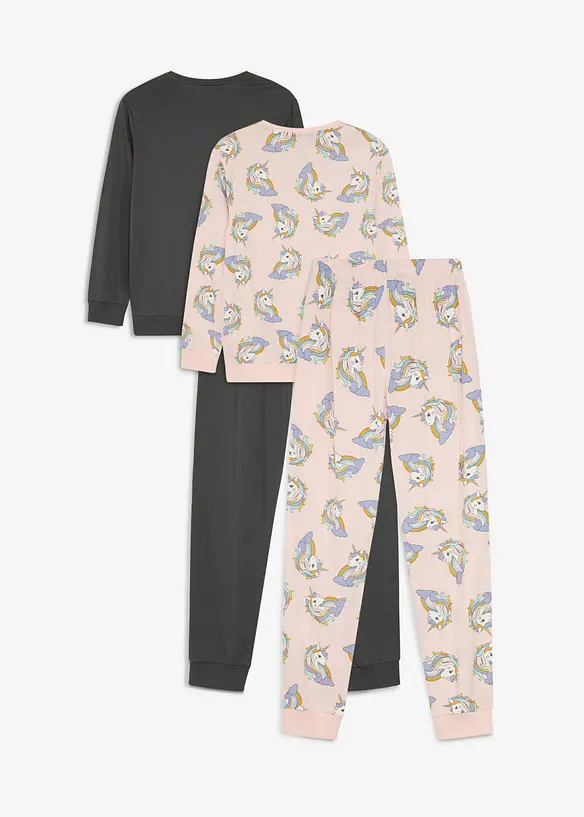Pyjamas f&ouml;r barn, i ekologisk bomull (4 delar), bonprix