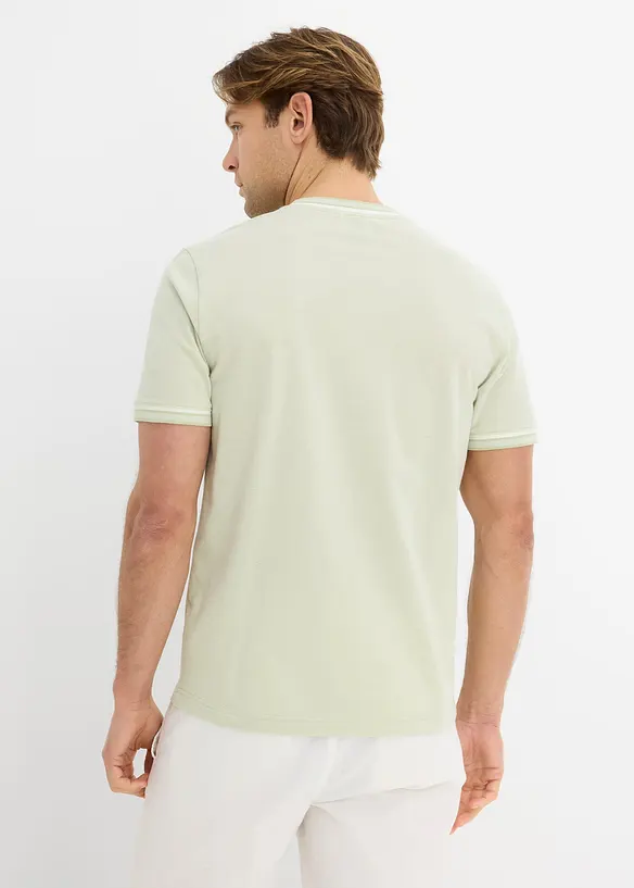 T-shirt i pik&eacute; av ekologisk bomull, bonprix