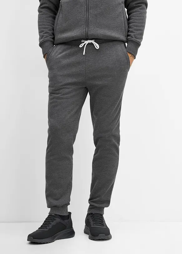 V&auml;rmande joggingbyxa med fluffig teddyfleece, bonprix