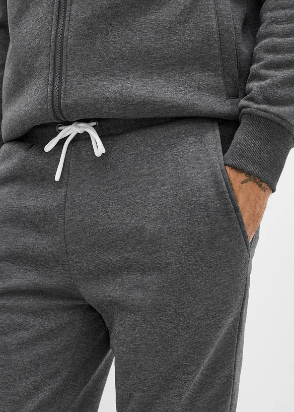 V&auml;rmande joggingbyxa med fluffig teddyfleece, bonprix