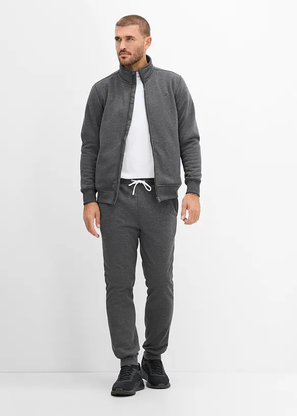 V&auml;rmande joggingbyxa med fluffig teddyfleece, bonprix