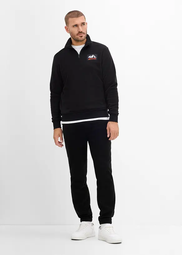 Joggingbyxa av fleece, Regular Fit, bonprix