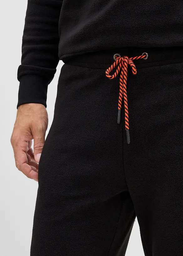 Joggingbyxa av fleece, Regular Fit, bonprix