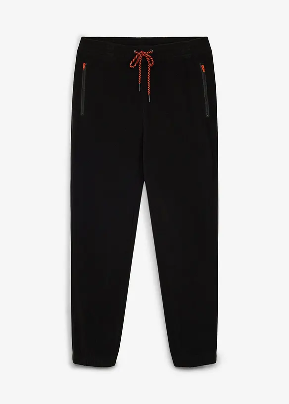 Joggingbyxa av fleece, Regular Fit, bonprix