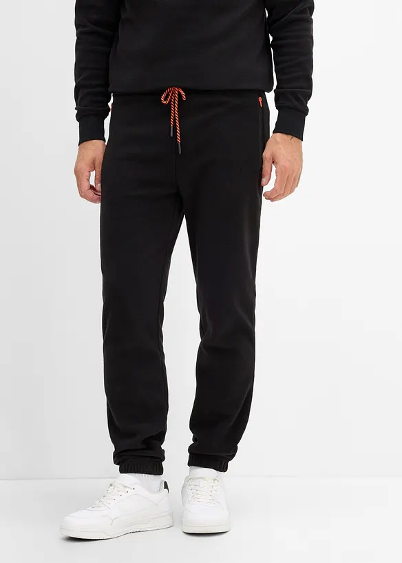 Joggingbyxa av fleece, Regular Fit, bonprix